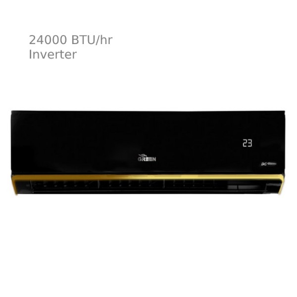 خرید کولر گازی اینورتر 24000 گرین مدل بلک GWS-H24P1T1A-HE